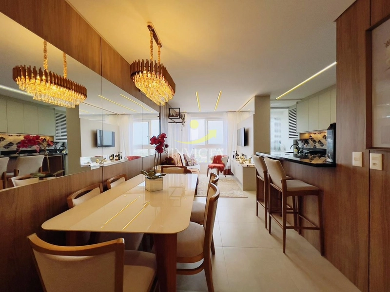 VISTA ETERNA MAR!MOBILIADO E DECORADO! 2 SUÍTES, EDIFÍCIO COM ROOFTOP!