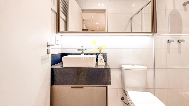 APARTAMENTO DE FRENTE NOVO! MOBILIADO E DECORADO! COM TERRAÇO!: 5ª foto da galeria de imagens do imóvel