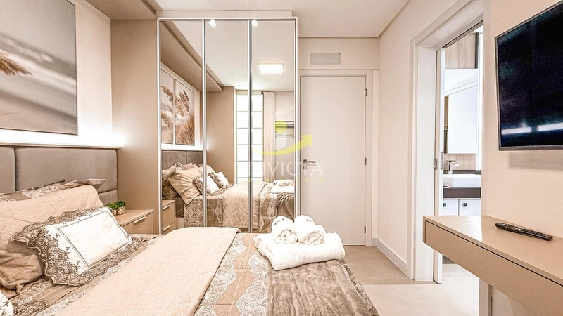 APARTAMENTO DE FRENTE NOVO! MOBILIADO E DECORADO! COM TERRAÇO!: 8ª foto da galeria de imagens do imóvel