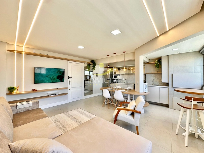 Lindo apartamento de 2 dormitórios na Beira Mar de Capão da Canoa: 2ª foto da galeria de imagens do imóvel