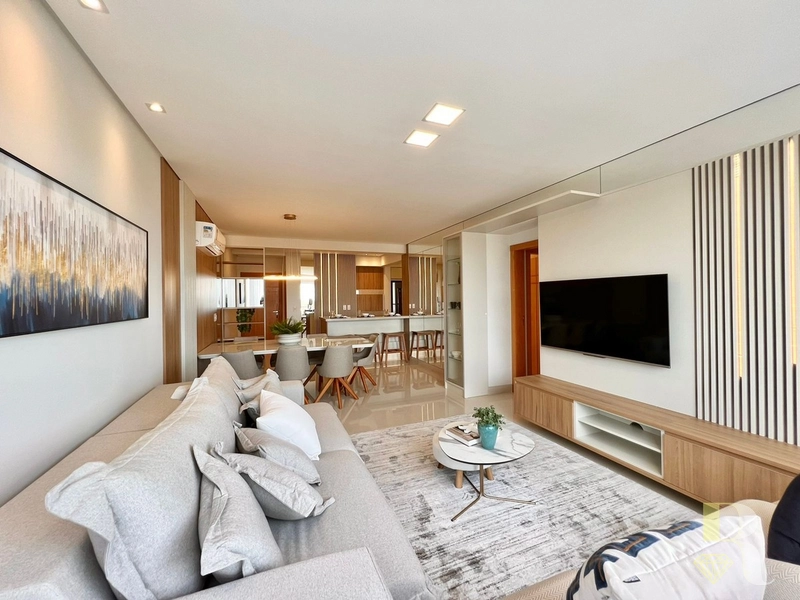 APARTAMENTO FINAMENTE DECORADO COM VISTA PARA O MAR: 9ª foto da galeria de imagens do imóvel
