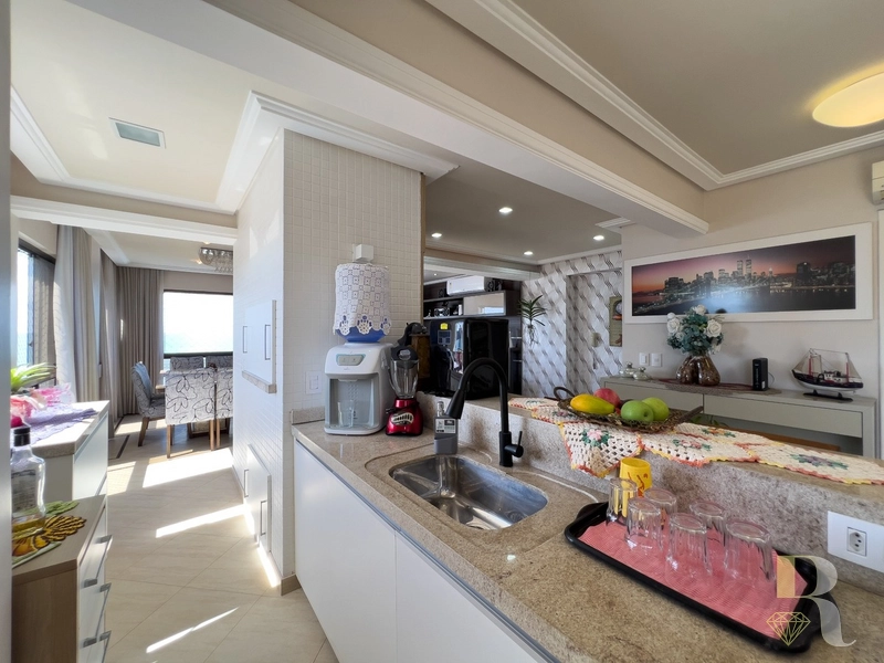 Apartamento 3 dormitórios 3 vagas infraestrutura vista mar Navegantes: 3ª foto da galeria de imagens do imóvel
