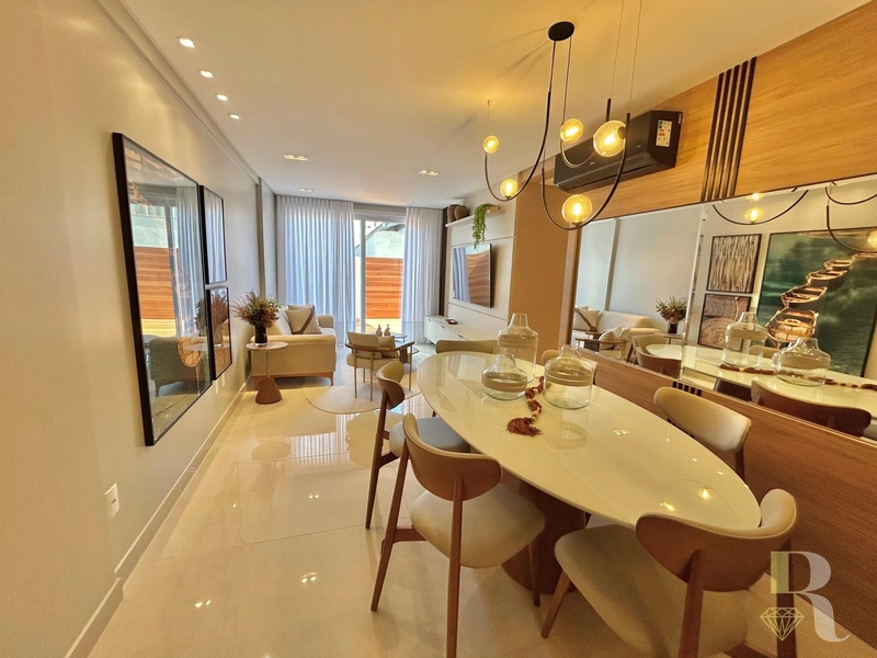 DOIS DORMITORIOS MOBILIADO E DECORADO COM TERRAÇO E INFRA: 4ª foto da galeria de imagens do imóvel