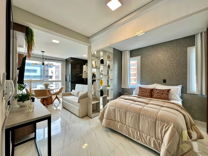 Apartamento na Praia, Pronto para Morar com Infraestrutura Completa: 1ª foto da galeria de imagens do imóvel