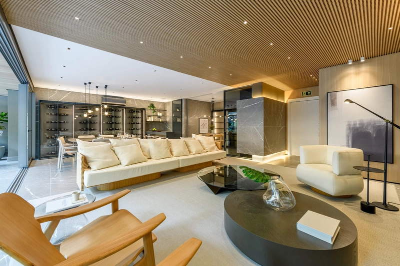 Apartamento 3 suítes, sala com varanda, 3 vagas c/ 1 depósito: 4ª foto da galeria de imagens do imóvel