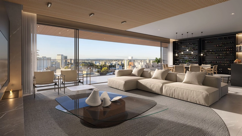 Apartamento 3 suítes, sala com varanda, 3 vagas c/ 1 depósito: 2ª foto da galeria de imagens do imóvel