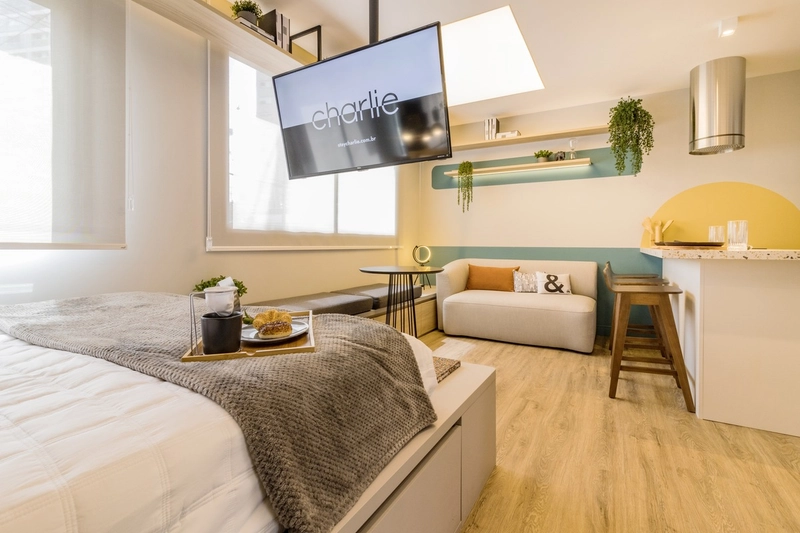 Studio 29m² c/ infra de lazer no Central Park: 8ª foto da galeria de imagens do imóvel