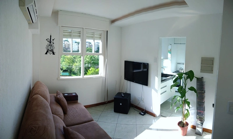 Apartamento  Mobiliado 1 dorm. 1 vaga Sto Antônio