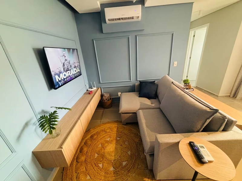 Apartamento Garden mobiliado e decorado 2 dorm. 1 vaga no Itajuba: 2ª foto da galeria de imagens do imóvel