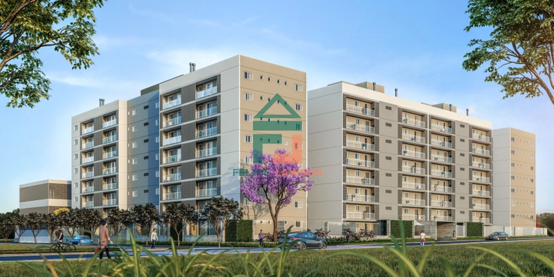 Apartamento novo Viver Quartier 2 quartos sendo uma suíte: 20ª foto da galeria de imagens do imóvel