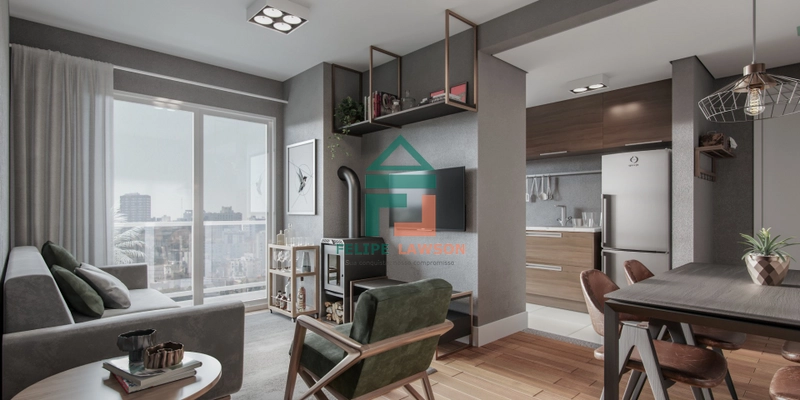 Apartamento novo Viver Quartier 2 quartos sendo uma suíte: 23ª foto da galeria de imagens do imóvel