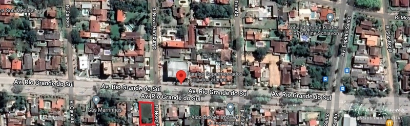 Terreno de esquina na Avenida rio grande do Sul, Laranjal: 5ª foto da galeria de imagens do imóvel