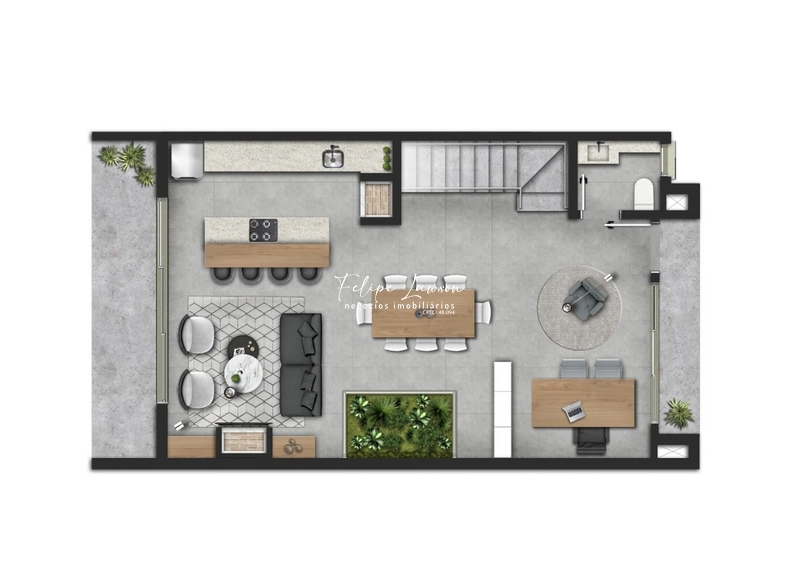 Casa nova com 3 dormitórios e 180m² privativos no Recanto de Portugal: 34ª foto da galeria de imagens do imóvel