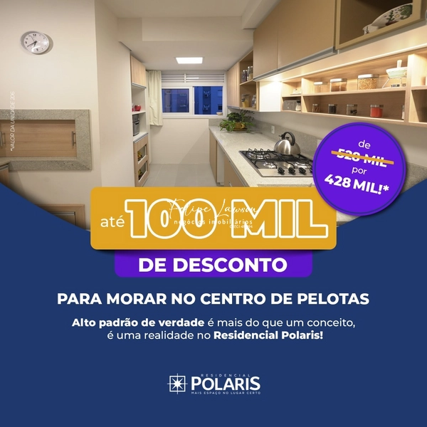 Apartamento novo Residencial Polaris apartamento com 2 quartos: 9ª foto da galeria de imagens do imóvel