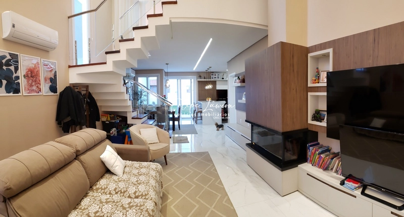 Casa alto padrão com 3 suítes no condomínio Alphaville: 2ª foto da galeria de imagens do imóvel