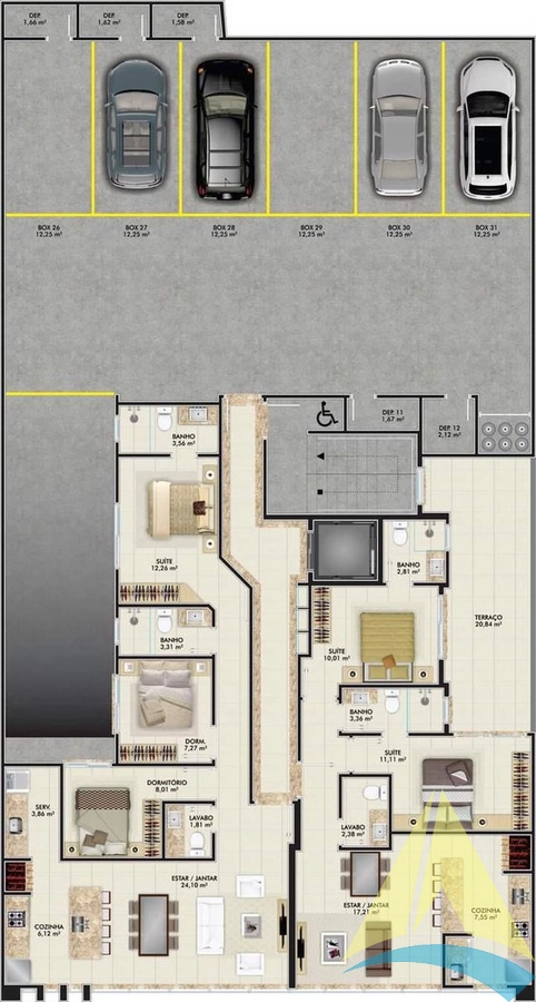 21ª foto do condomínio