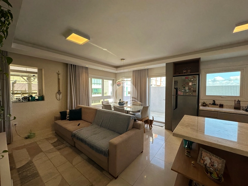 Apartamento de frente com terraço Mobiliado