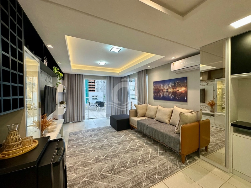 Apartamento 2 quartos decorado e terraço Zona Nova Capão da Canoa