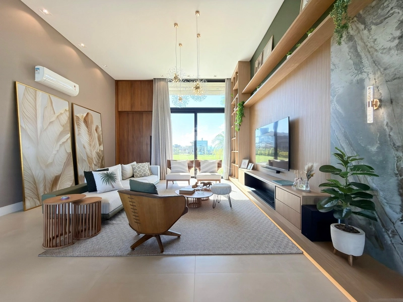 Casa 4 quartos decorada Lagoa do Passo Atlântida Sul: 8ª foto da galeria de imagens do imóvel