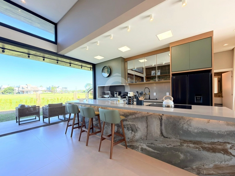 Casa 4 quartos decorada Lagoa do Passo Atlântida Sul: 16ª foto da galeria de imagens do imóvel