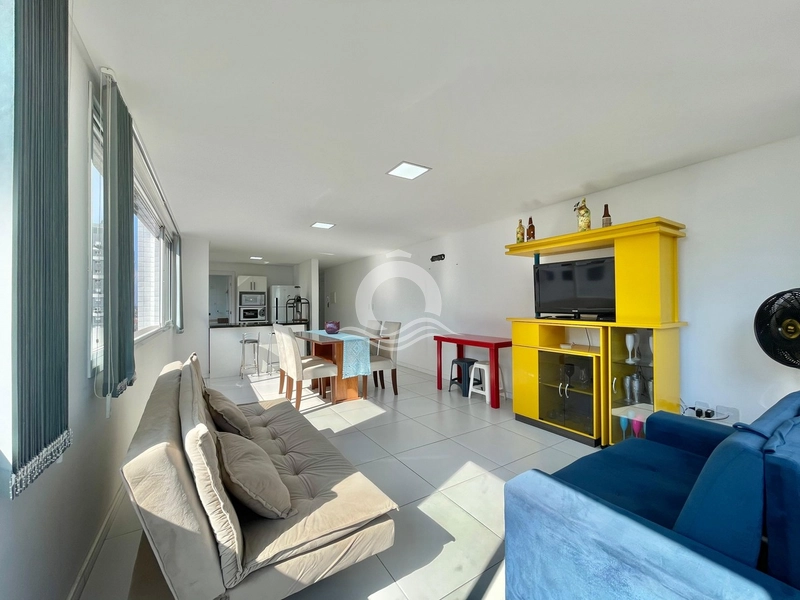 Apartamento de Frente com Vista Mar, Praça e Serra em Capão da Canoa