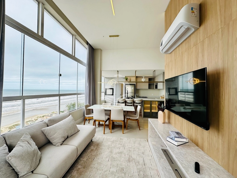 Três suítes com vista para o mar