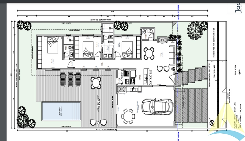 Casa 3 quartos nova venda pátio inteiro Capão da Canoa: 31ª foto da galeria de imagens do imóvel