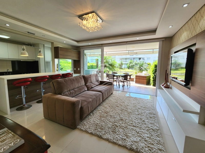 Apartamento decorado no Rossi Atlântida, beira lago!: 10ª foto da galeria de imagens do imóvel