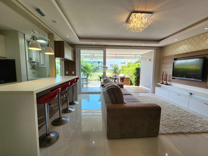 Apartamento decorado no Rossi Atlântida, beira lago!: 9ª foto da galeria de imagens do imóvel