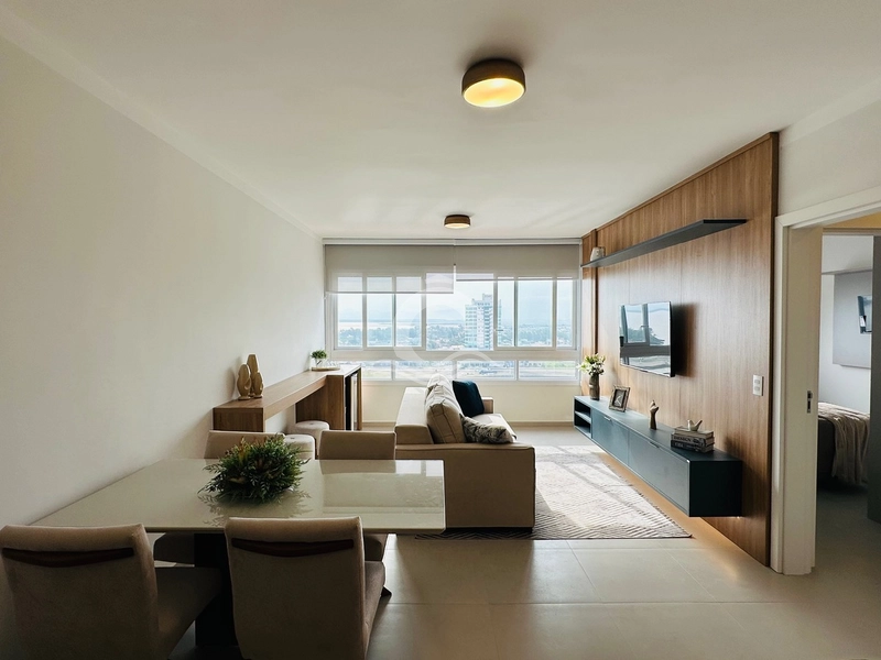 Apartamento decorado, na Barra de Tramandaí: 3ª foto da galeria de imagens do imóvel