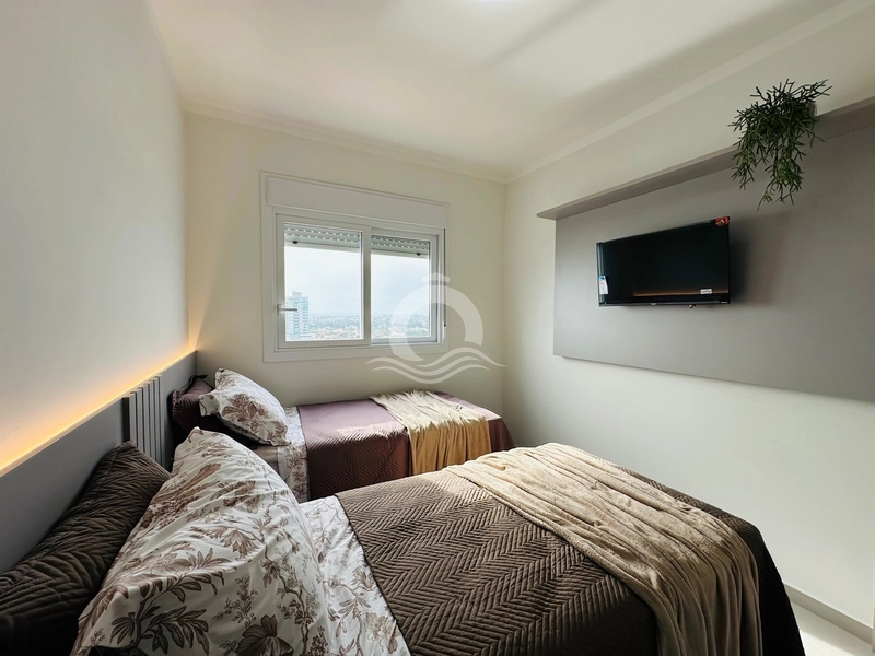 Apartamento decorado, na Barra de Tramandaí: 21ª foto da galeria de imagens do imóvel