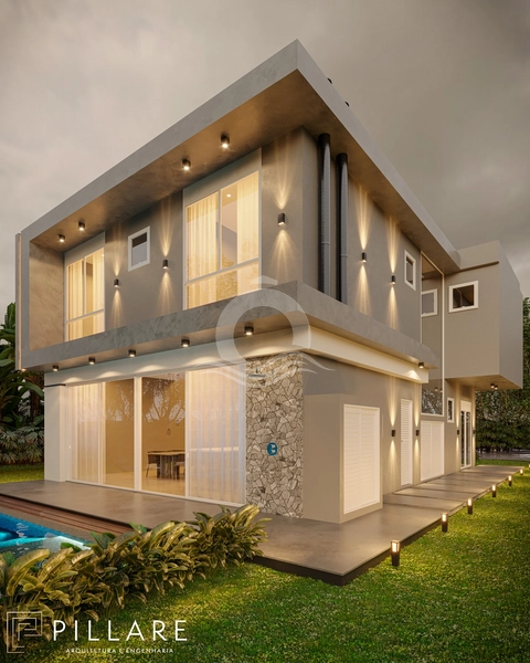 Casa 4 quartos piscina beira lago venda Condomínio Xangri-Lá: 5ª foto da galeria de imagens do imóvel