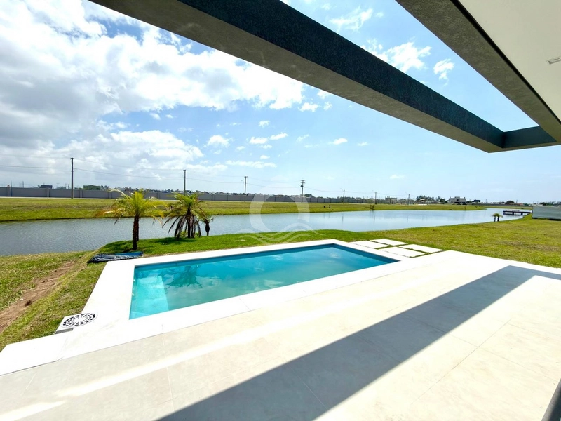Casa 4 quartos beira lago piscina venda Rainha do Mar Xangri-Lá: 21ª foto da galeria de imagens do imóvel