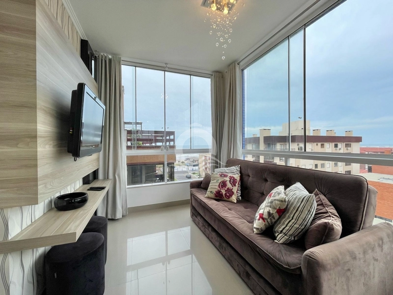 Lindo apartamento com vista eterna para o mar.