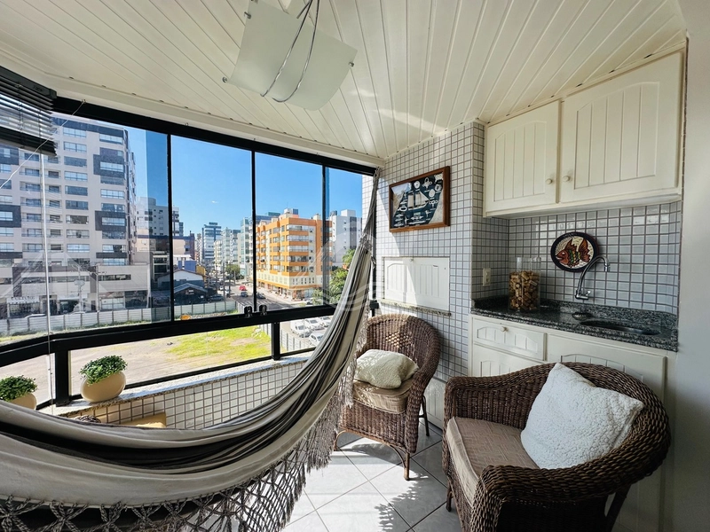 Apartamento 2 quartos mobiliado venda Centro Capão da Canoa