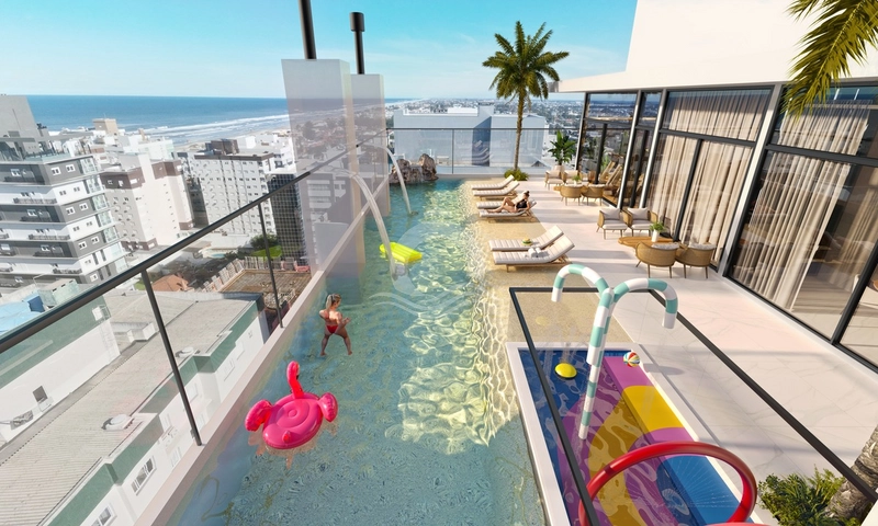 Apartamento 2 suítes vista mar venda Navegantes Capão da Canoa