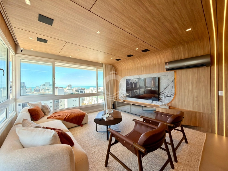 Apartamento 3 quartos mobiliado, finamente decorado, Capão da Canoa