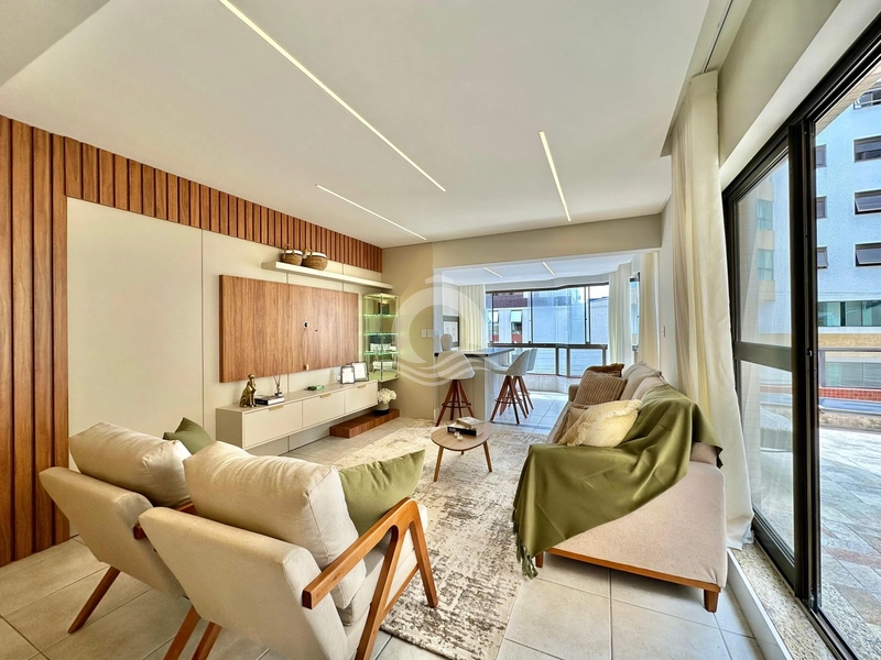 Apartamento de 3 dormitórios, com belo terraço.