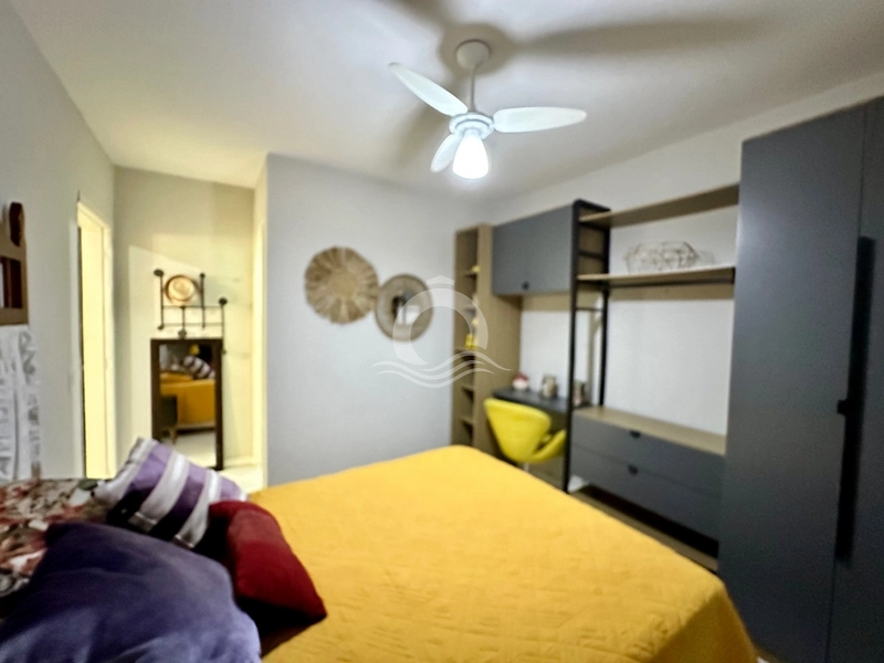 Apartamento decorado uma quadra do mar: 14ª foto da galeria de imagens do imóvel