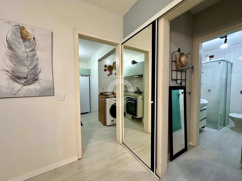 Apartamento decorado uma quadra do mar: 11ª foto da galeria de imagens do imóvel