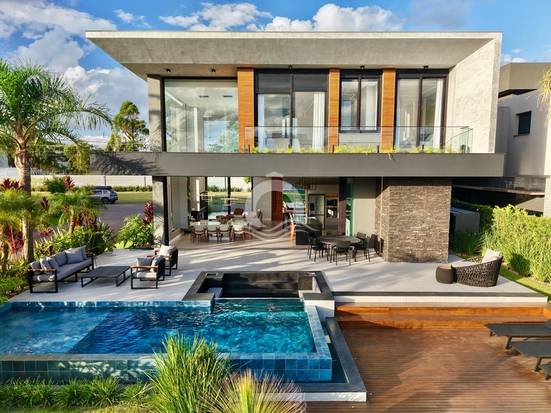 Casa 5 quartos piscina beira lago venda Malibu Xangri-Lá