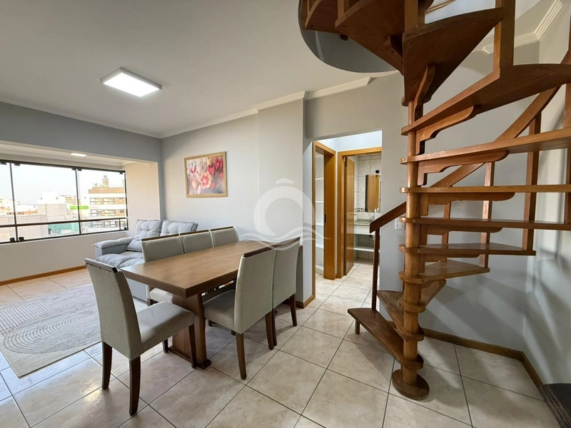 Cobertura duplex em prédio com infra: 1ª foto da galeria de imagens do imóvel