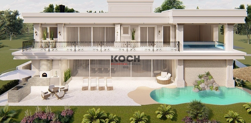 Residência neoclássica, 05 suítes, no Condomínio Capão Ilhas Resort: 8ª foto da galeria de imagens do imóvel