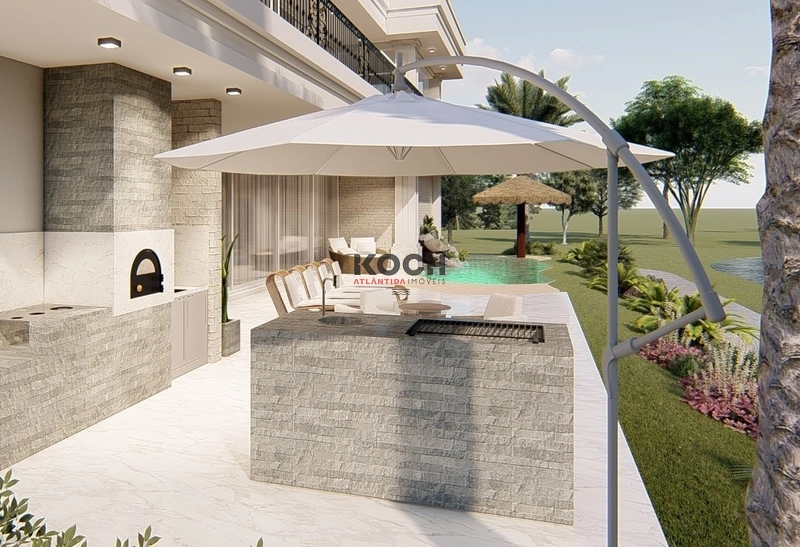 Residência neoclássica, 05 suítes, no Condomínio Capão Ilhas Resort: 6ª foto da galeria de imagens do imóvel