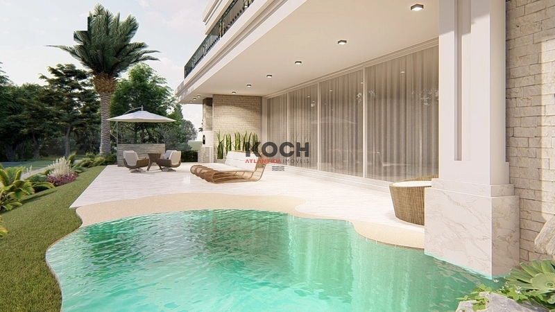 Residência neoclássica, 05 suítes, no Condomínio Capão Ilhas Resort: 10ª foto da galeria de imagens do imóvel