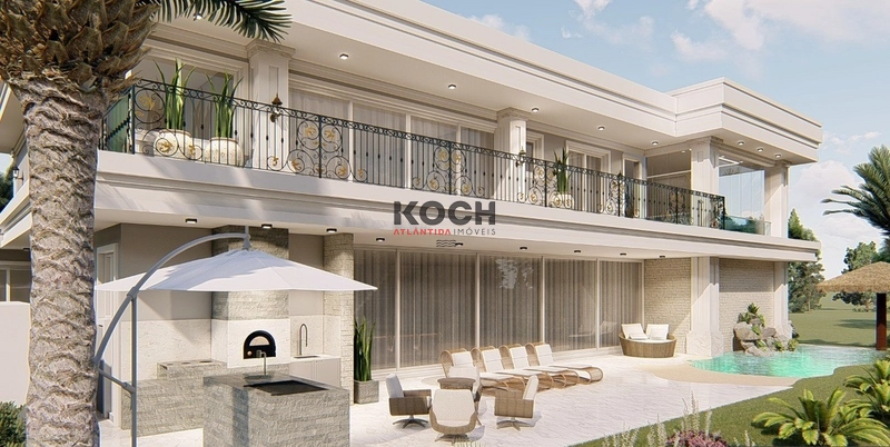 Residência neoclássica, 05 suítes, no Condomínio Capão Ilhas Resort: 9ª foto da galeria de imagens do imóvel