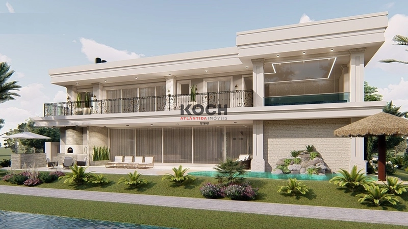Residência neoclássica, 05 suítes, no Condomínio Capão Ilhas Resort: 4ª foto da galeria de imagens do imóvel