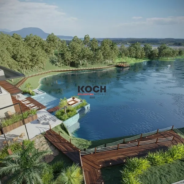 Terreno com 496m² no Condomínio Lagoon Marina Club