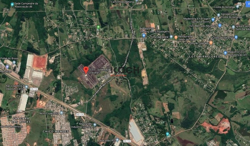Área industrial próxima a estação de energia da CEEE em Gravataí: 1ª foto da galeria de imagens do imóvel