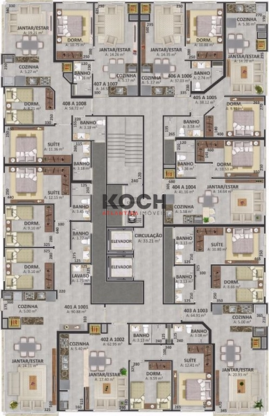 Apartamento 03 dormitórios em Capão da Canoa: 2ª foto da galeria de imagens do imóvel